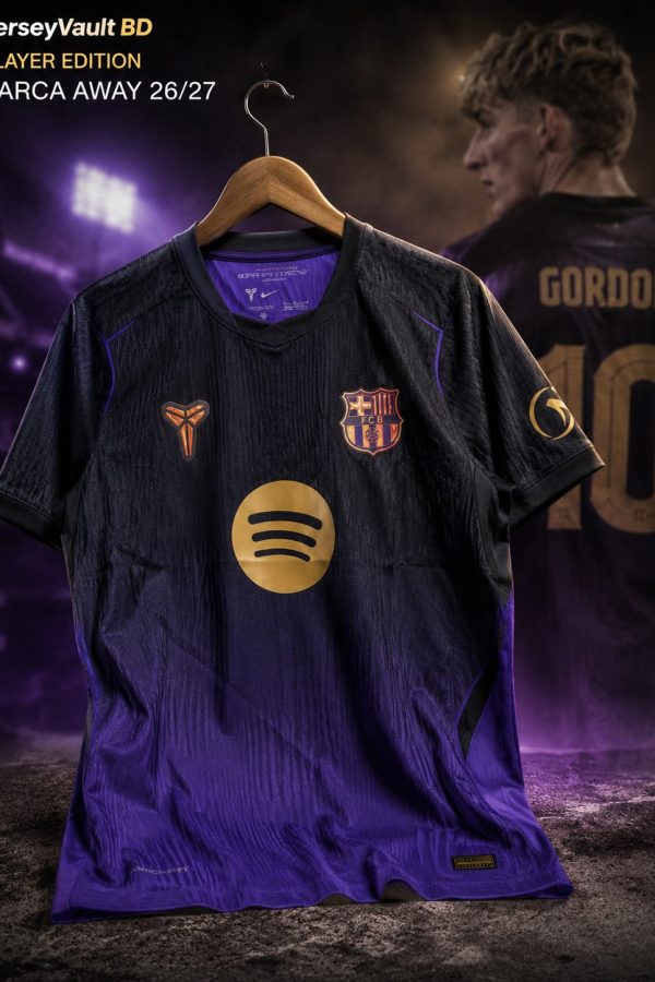 Barcelona Away  Jersey 2026/27 Player Edition | Premium Football Jersey | JerseyVault BD