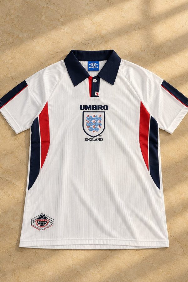 England 1998 Home Retro Jersey | Classic World Cup Football Shirt | Premium AAA Thai Quality