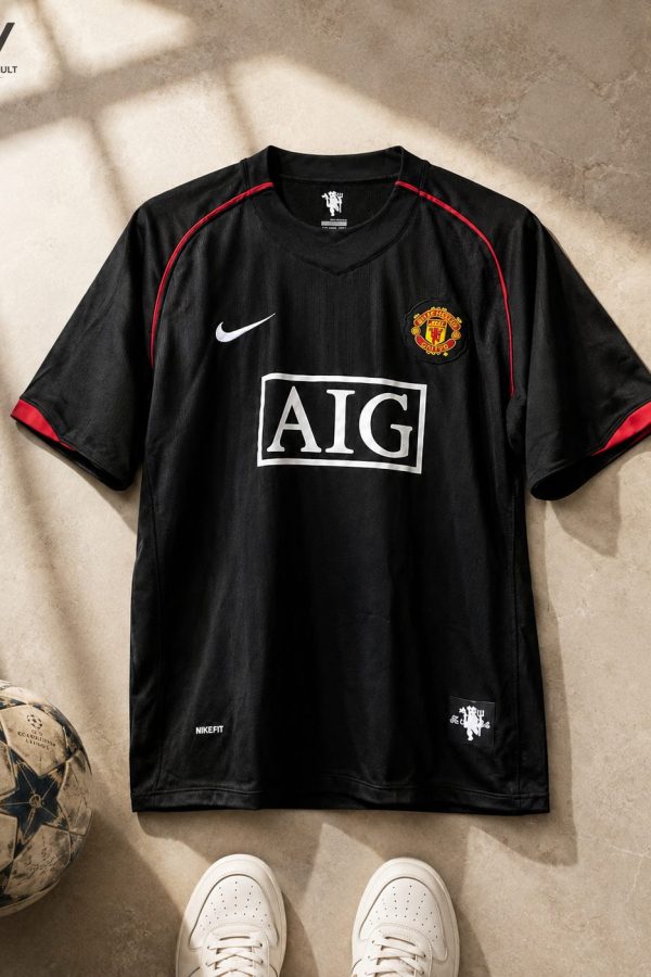 Manchester United Away Kit 2008 | Premium Thai Quality | JerseyVault BD