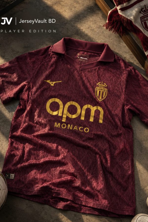 AS Monaco 26/27 Away Kit – Player Edition
