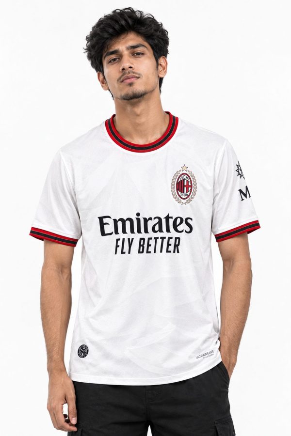 Ac Milan Away Jersey 2026/27 Player Edition | Premium Football Jersey | JerseyVault BD