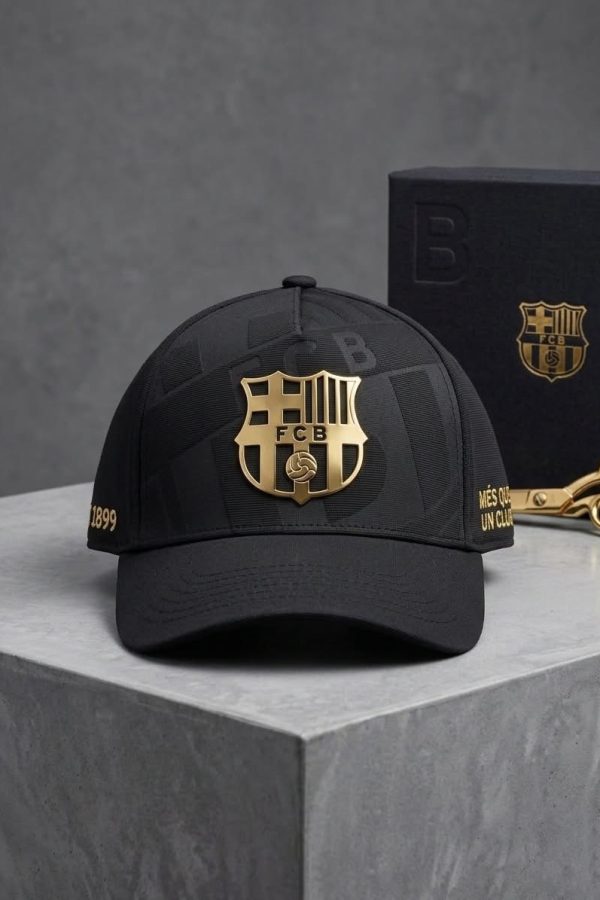 Barcelona Premium Cap — Football Streetwear Essential