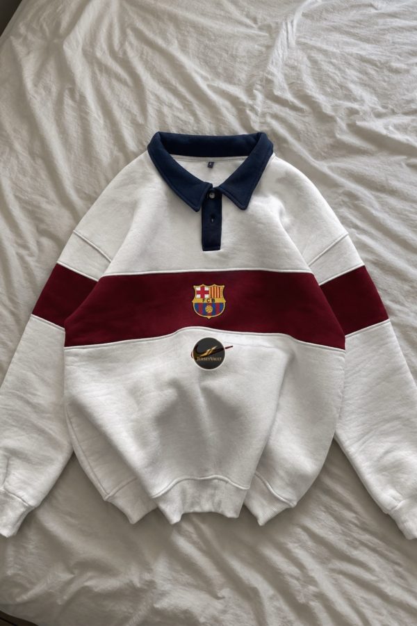 FC Barcelona Premium Sweatshirt | JerseyVault BD