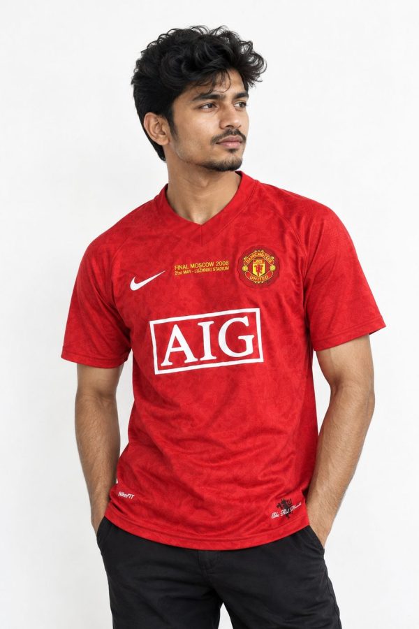 Manchester United Home Kit 2008 | Premium Thai Quality | JerseyVault BD